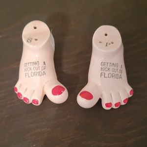 Vintage salt and pepper shakers